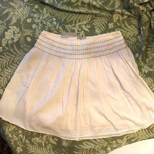 James Perse Lined Gauze A-Line Skirt size 4 XL NWT